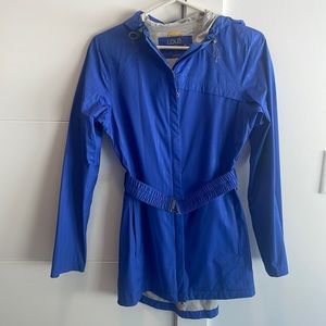 Blue Lole brand waterproof shell jacket